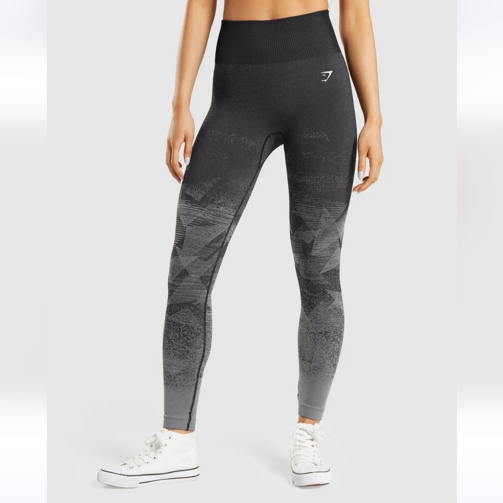 GYMSHARK. Adapt Ombre Seamless Leggings, Size S